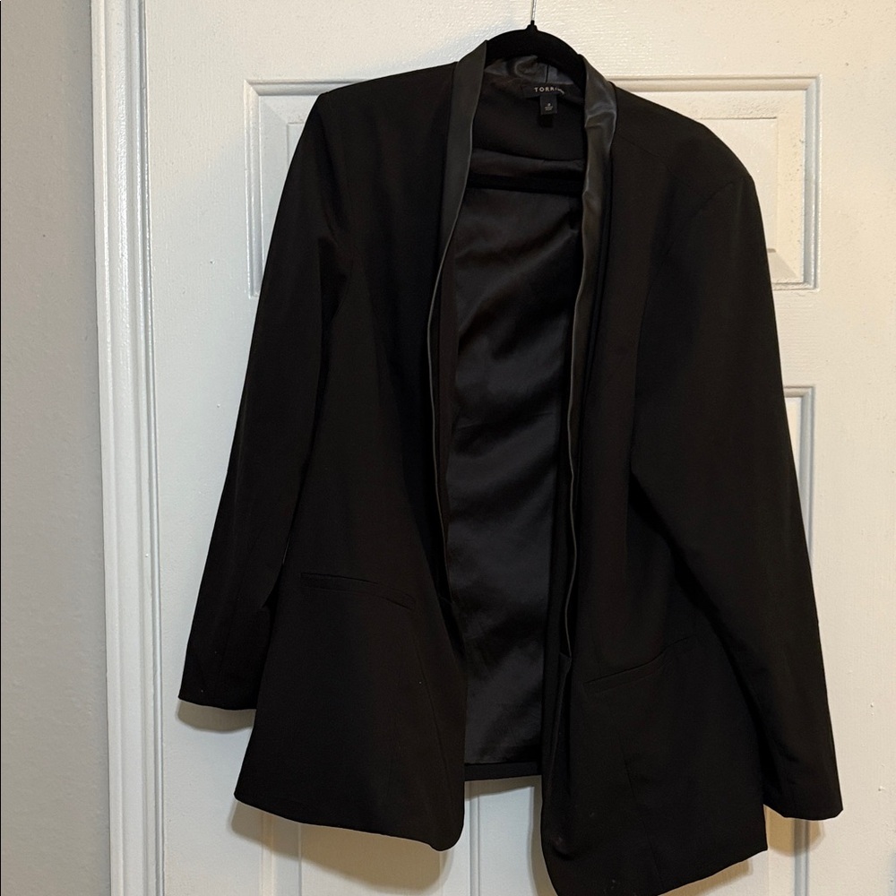 Torrid Black Blazer